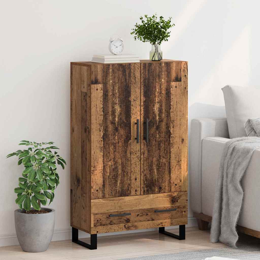 Highboard Old Wood 69.5 x 30 x 115 cm Engineered Wood