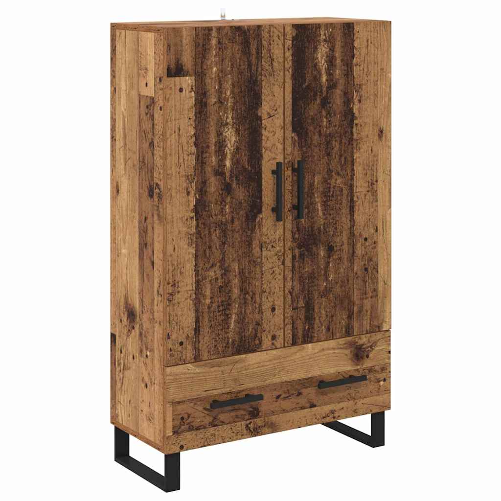 Highboard Old Wood 69.5 x 30 x 115 cm Engineered Wood