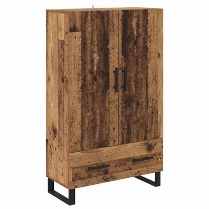 Highboard Old Wood 69.5 x 30 x 115 cm Engineered Wood