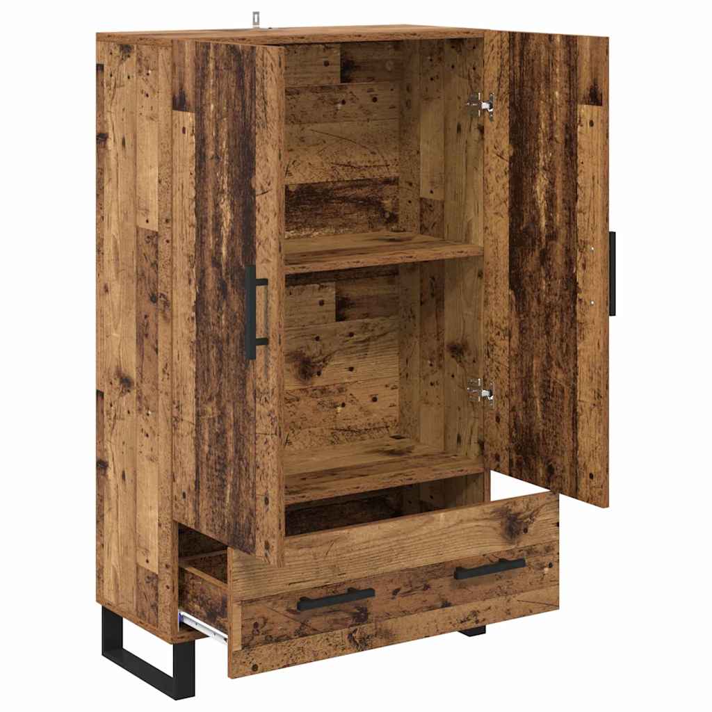 Highboard Old Wood 69.5 x 30 x 115 cm Engineered Wood