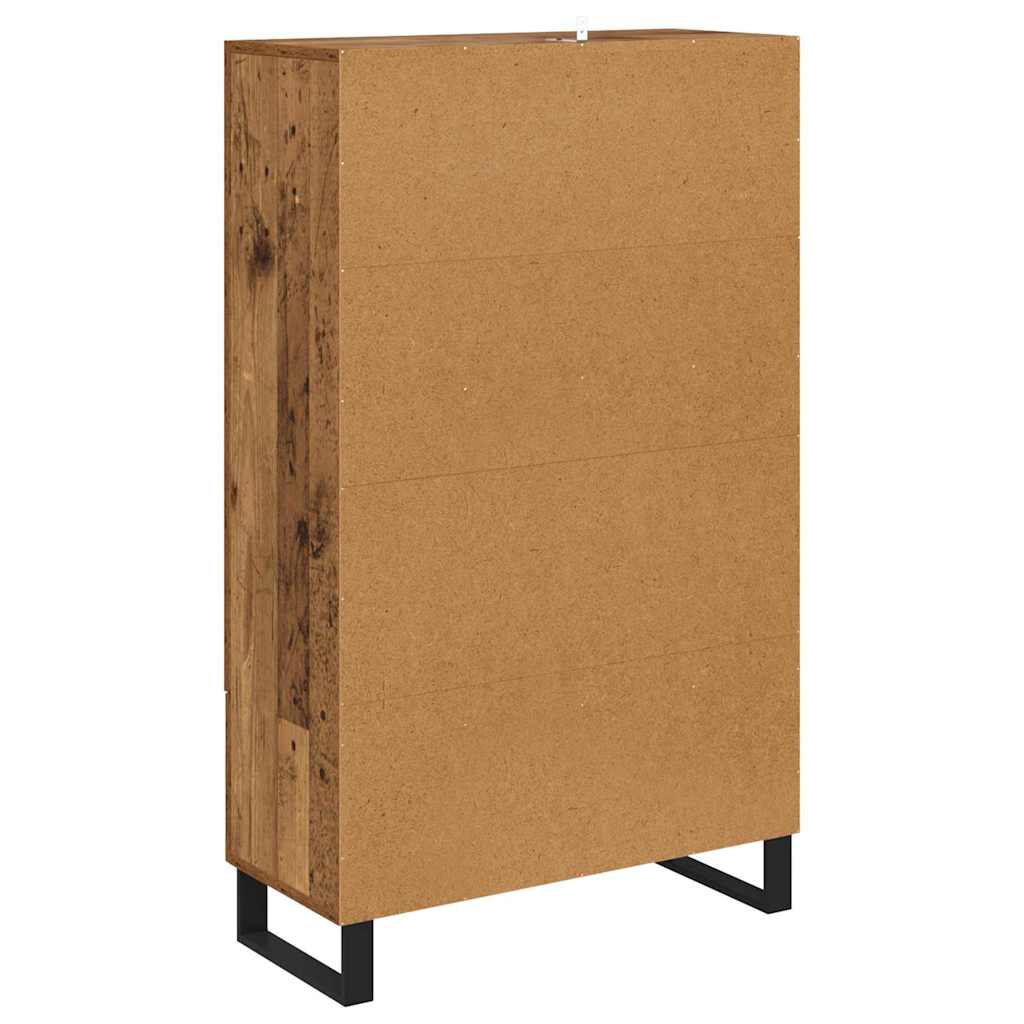 Highboard Old Wood 69.5 x 30 x 115 cm Engineered Wood