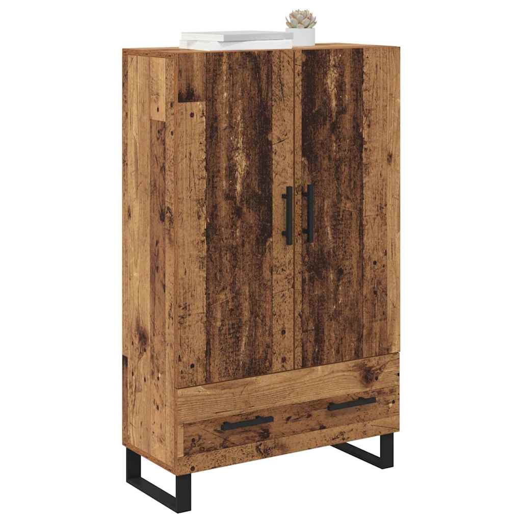 Highboard Old Wood 69.5 x 30 x 115 cm Engineered Wood