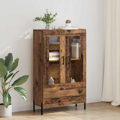 Highboard Corona Old Wood 69.5 x 31 x 115 cm Engineered Wood