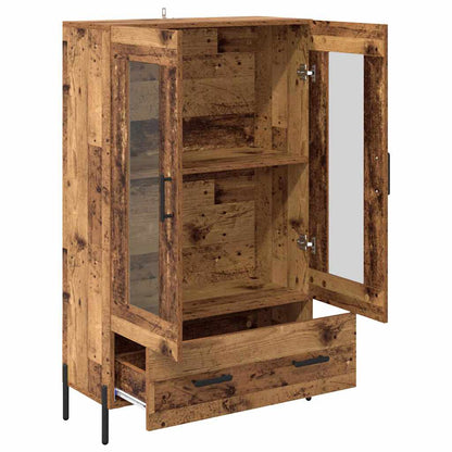 Highboard Corona Old Wood 69.5 x 31 x 115 cm Engineered Wood