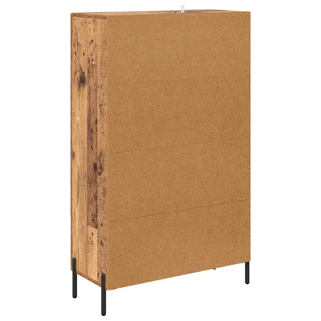Highboard Corona Old Wood 69.5 x 31 x 115 cm Engineered Wood