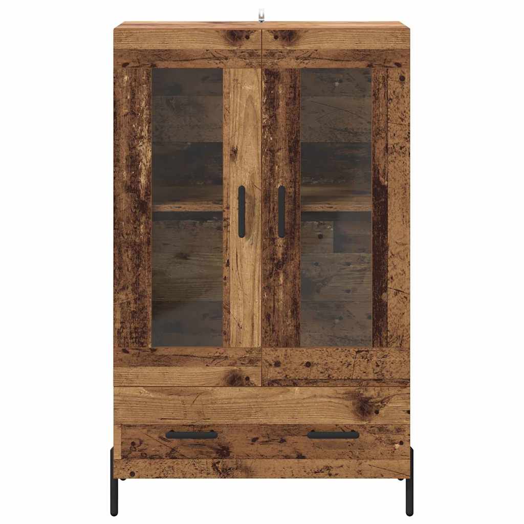 Highboard Corona Old Wood 69.5 x 31 x 115 cm Engineered Wood