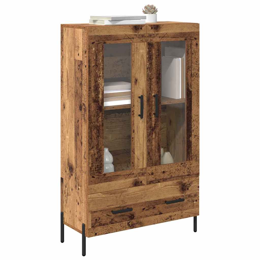 Highboard Corona Old Wood 69.5 x 31 x 115 cm Engineered Wood