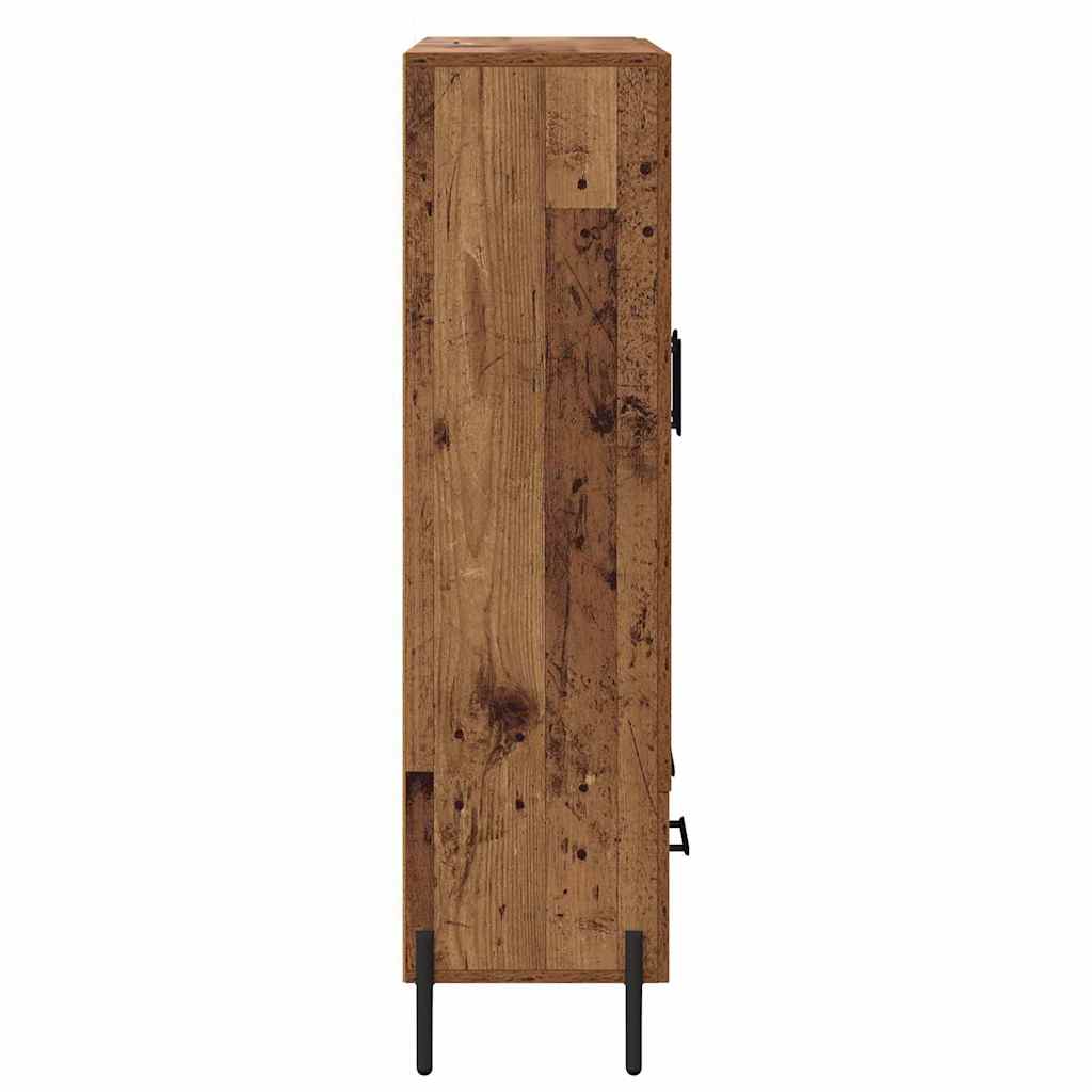 Highboard Corona Old Wood 69.5 x 31 x 115 cm Engineered Wood