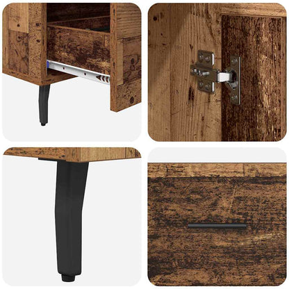 Highboard Old Wood 69.5 x 31 x 115 cm Engineered Wood