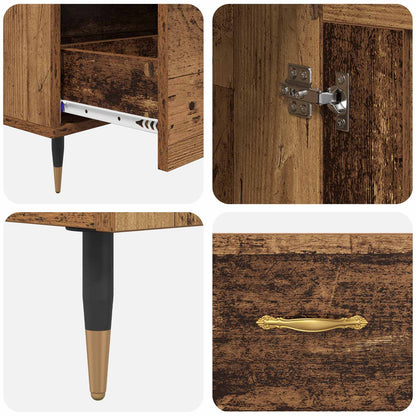Highboard Old Wood 69.5 x 31 x 115 cm Engineered Wood