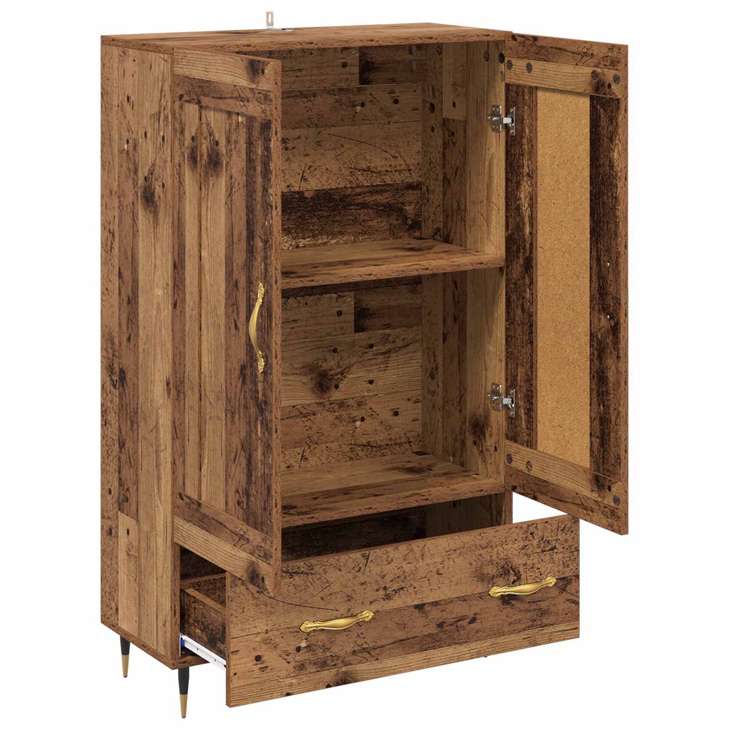Highboard Old Wood 69.5 x 31 x 115 cm Engineered Wood