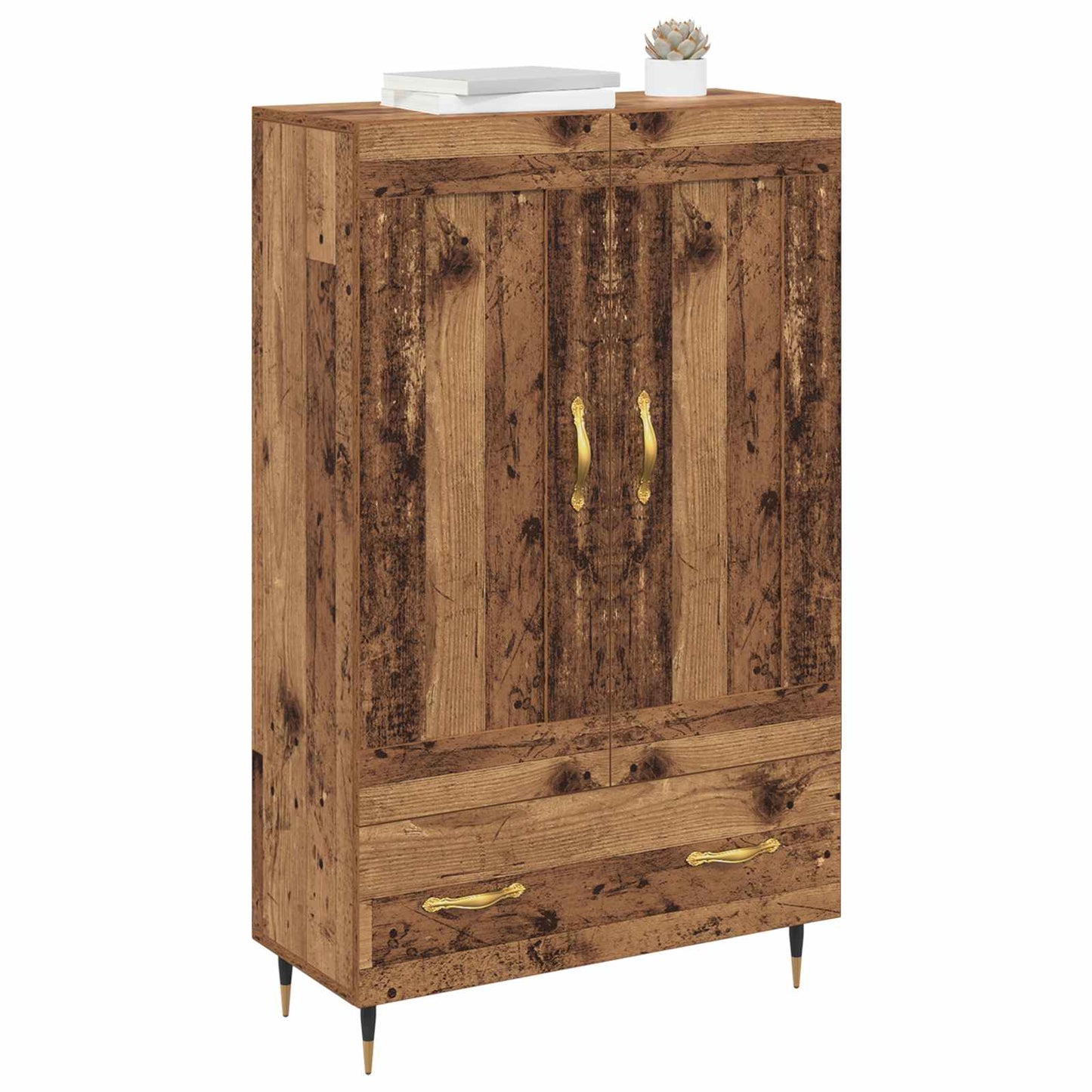 Highboard Old Wood 69.5 x 31 x 115 cm Engineered Wood
