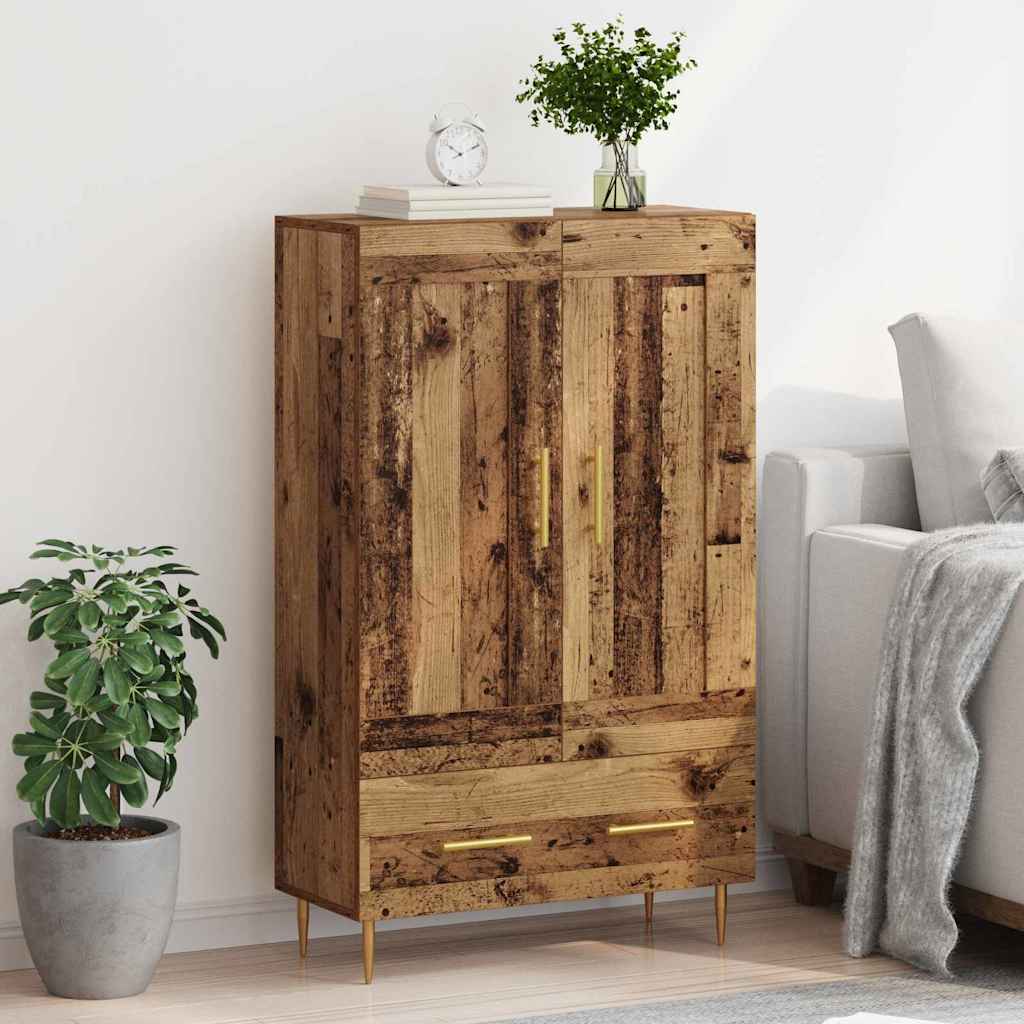 Highboard Old Wood 69.5 x 31 x 115 cm Engineered Wood
