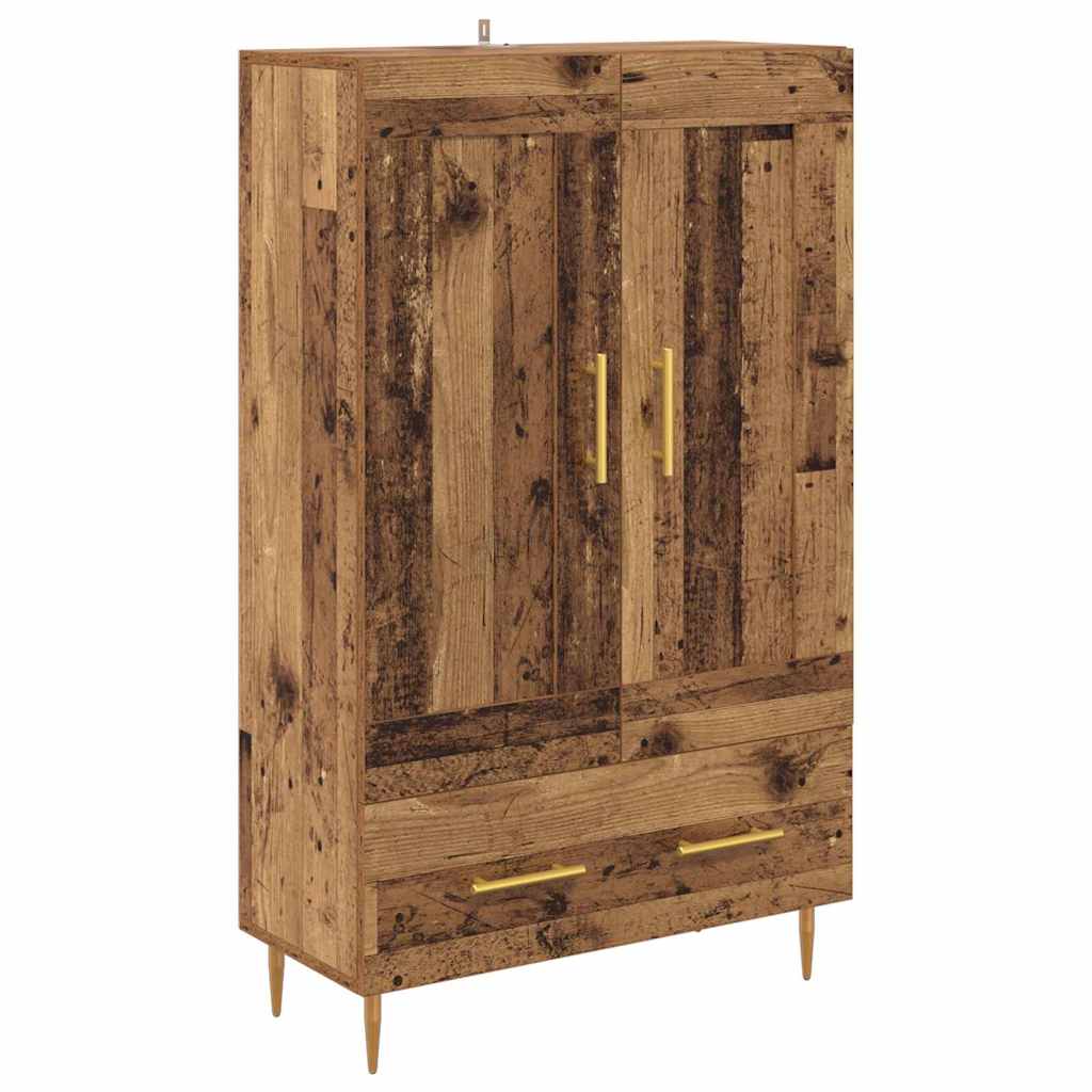 Highboard Old Wood 69.5 x 31 x 115 cm Engineered Wood