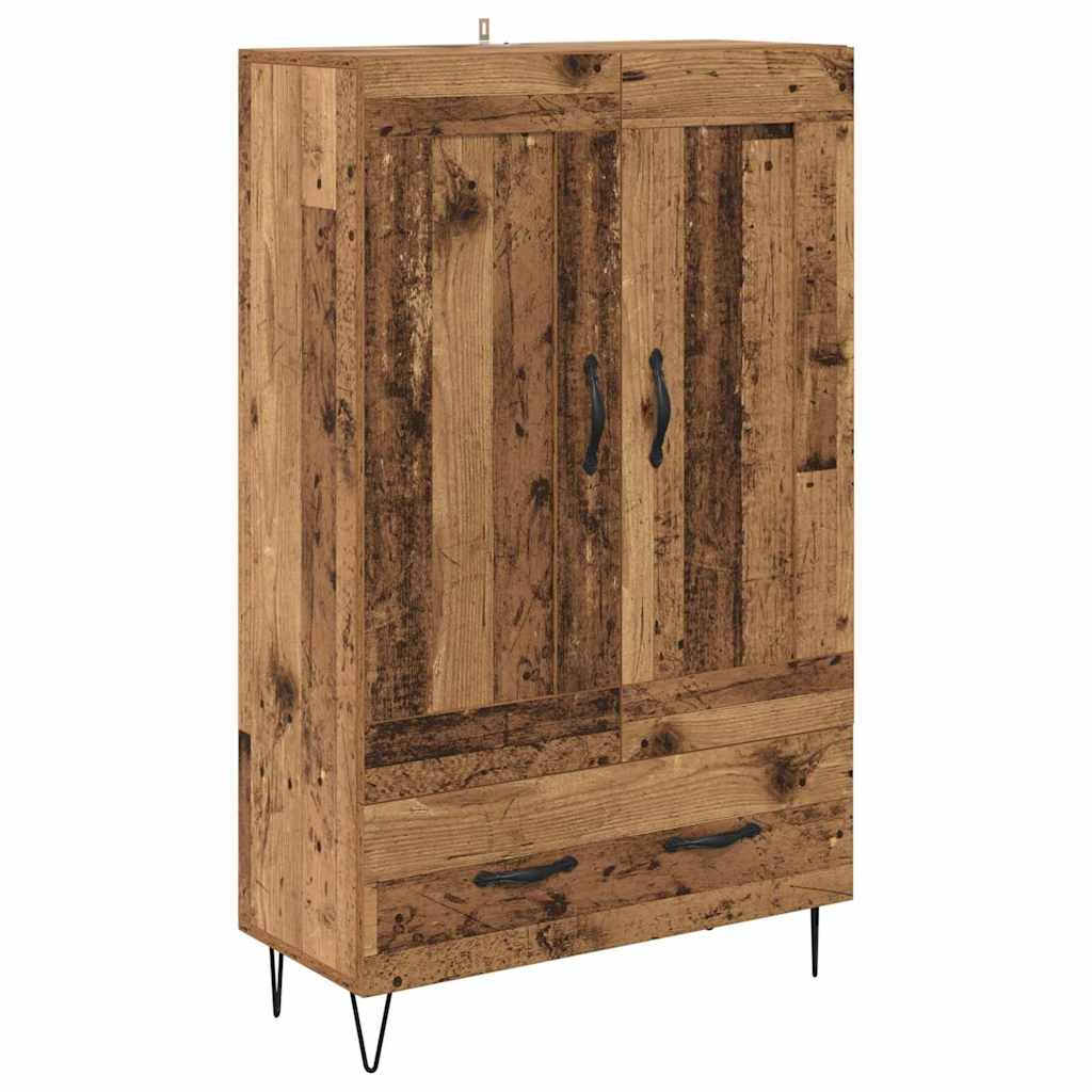 Highboard Old Wood 69.5 x 31 x 115 cm Engineered Wood