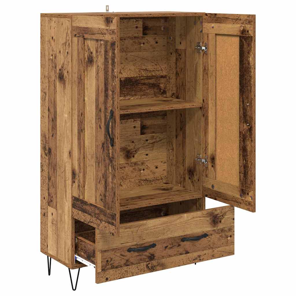 Highboard Old Wood 69.5 x 31 x 115 cm Engineered Wood
