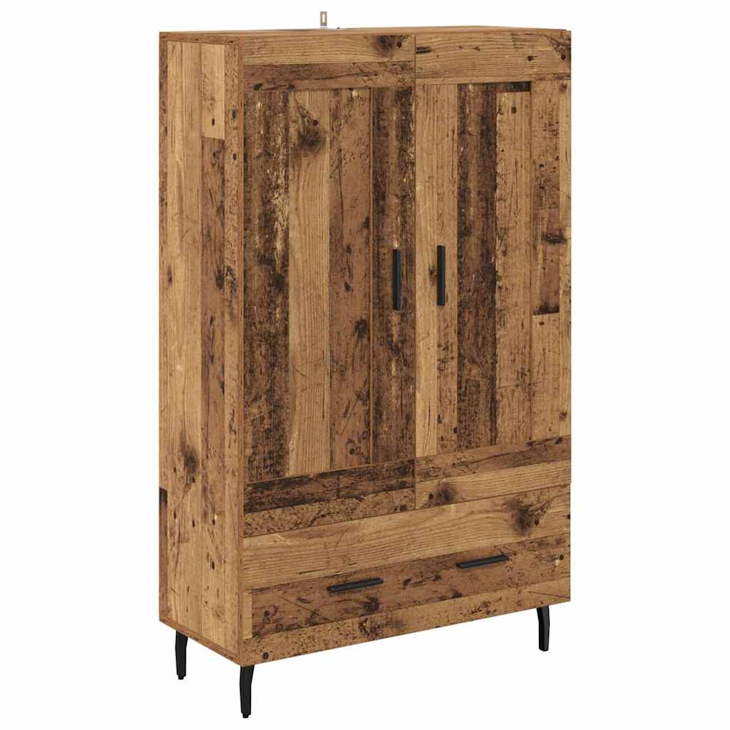 Highboard Old Wood 69.5 x 31 x 115 cm Engineered Wood