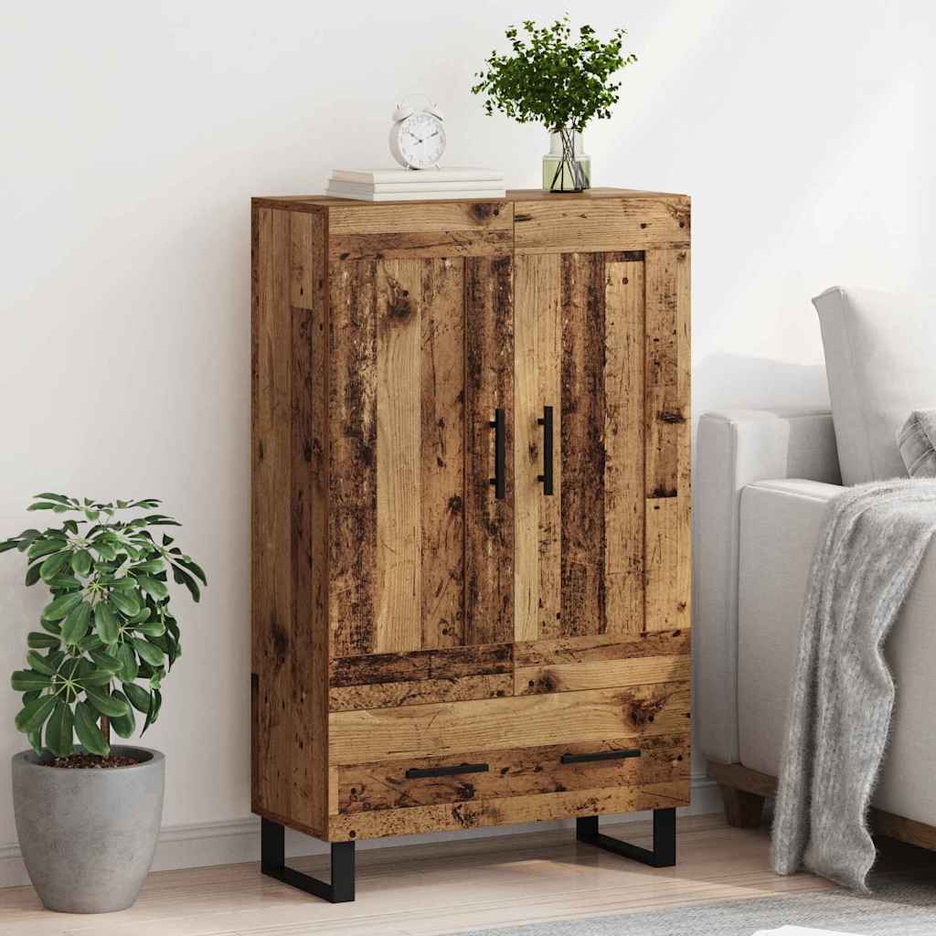 Highboard Old Wood 69.5 x 31 x 115 cm Engineered Wood