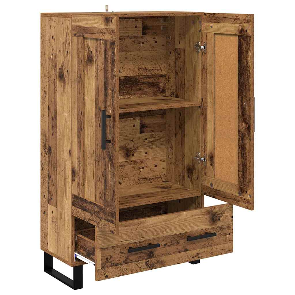 Highboard Old Wood 69.5 x 31 x 115 cm Engineered Wood