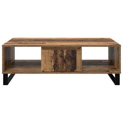 Coffee Table Old Wood 104 x 60 x 35 cm Engineered Wood