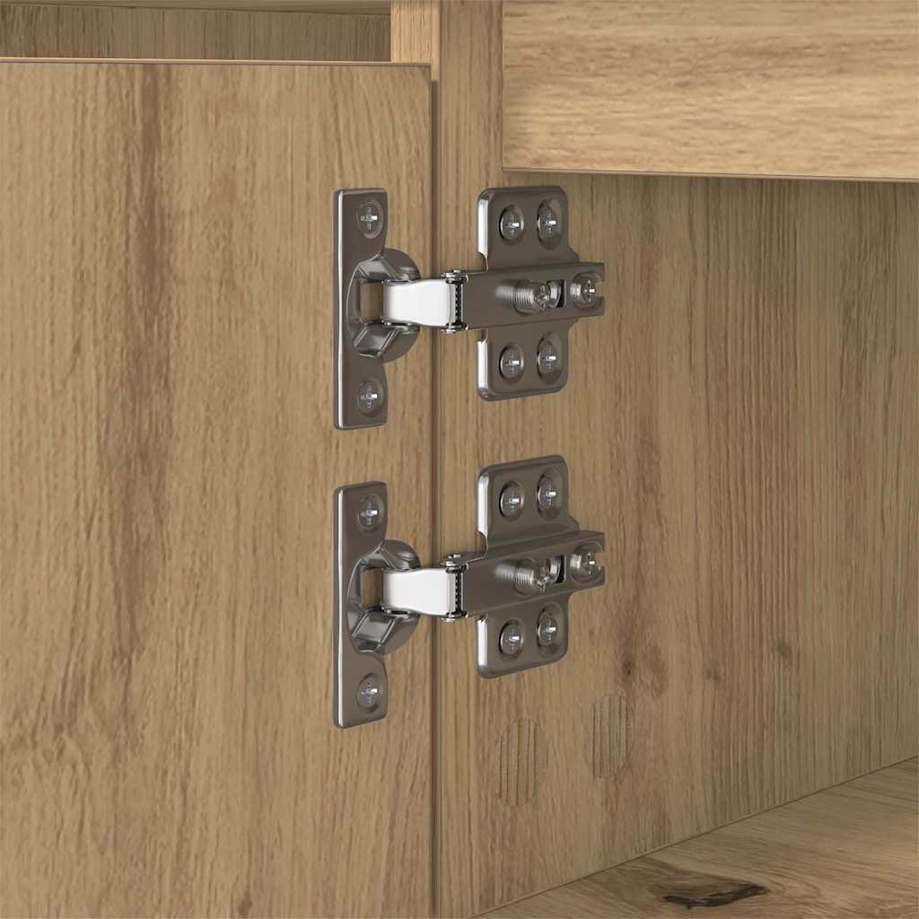 Coffee Table Artisan Oak 104 x 60 x 35 cm Engineered Wood