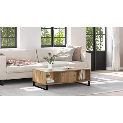 Coffee Table Artisan Oak 104 x 60 x 35 cm Engineered Wood