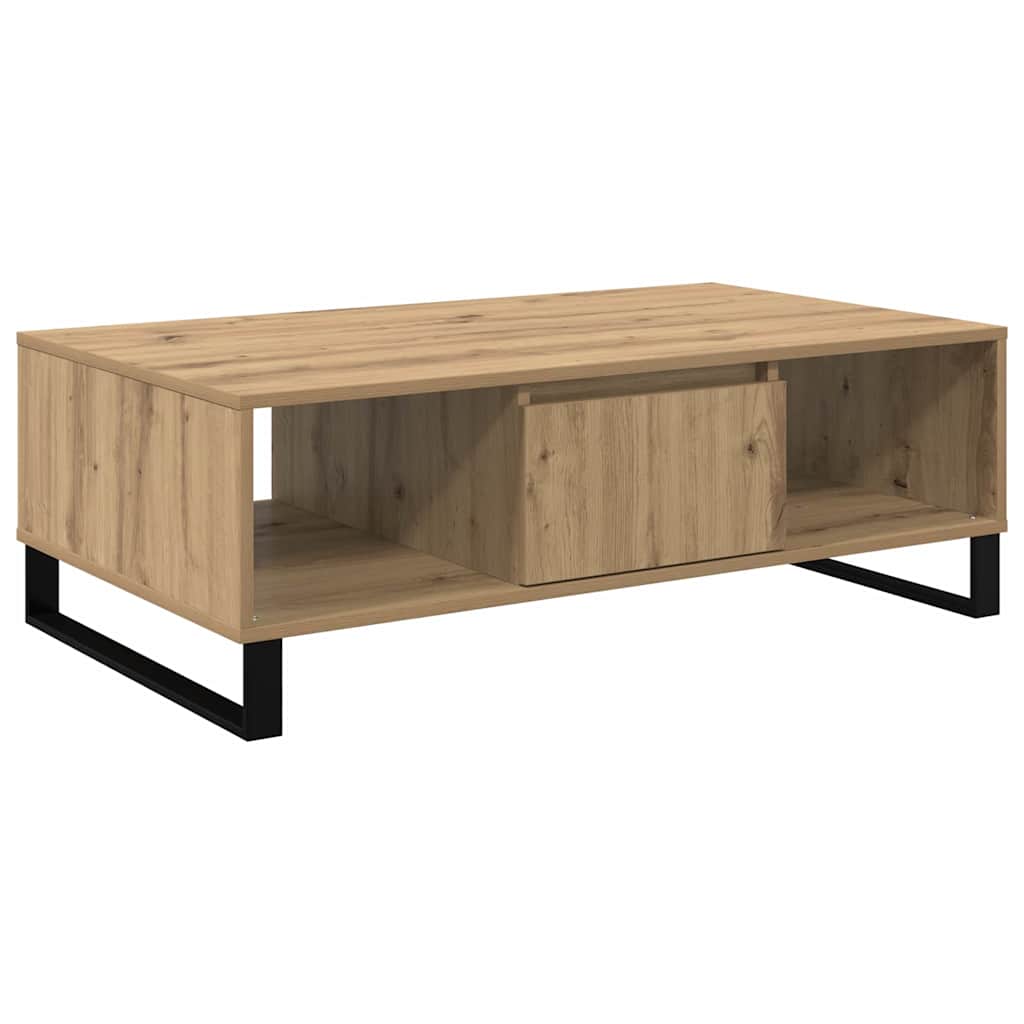 Coffee Table Artisan Oak 104 x 60 x 35 cm Engineered Wood