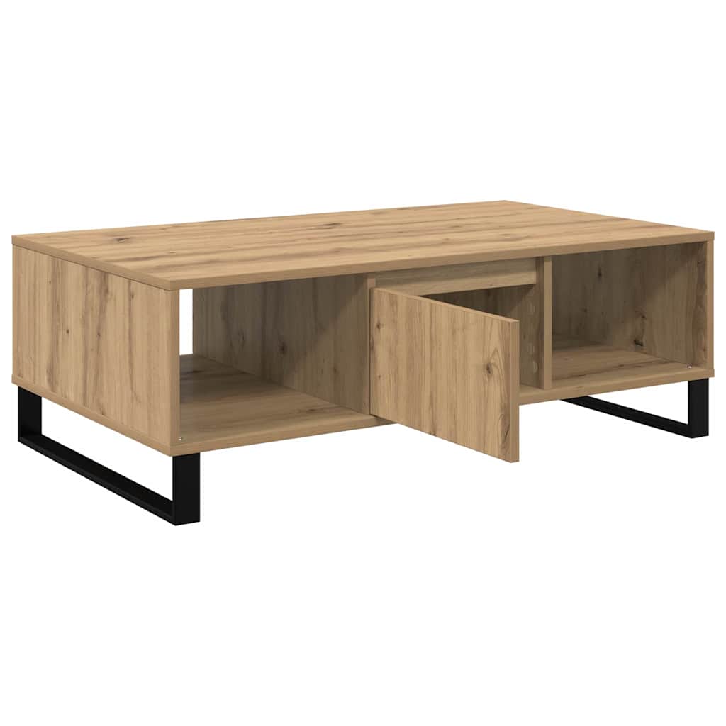 Coffee Table Artisan Oak 104 x 60 x 35 cm Engineered Wood