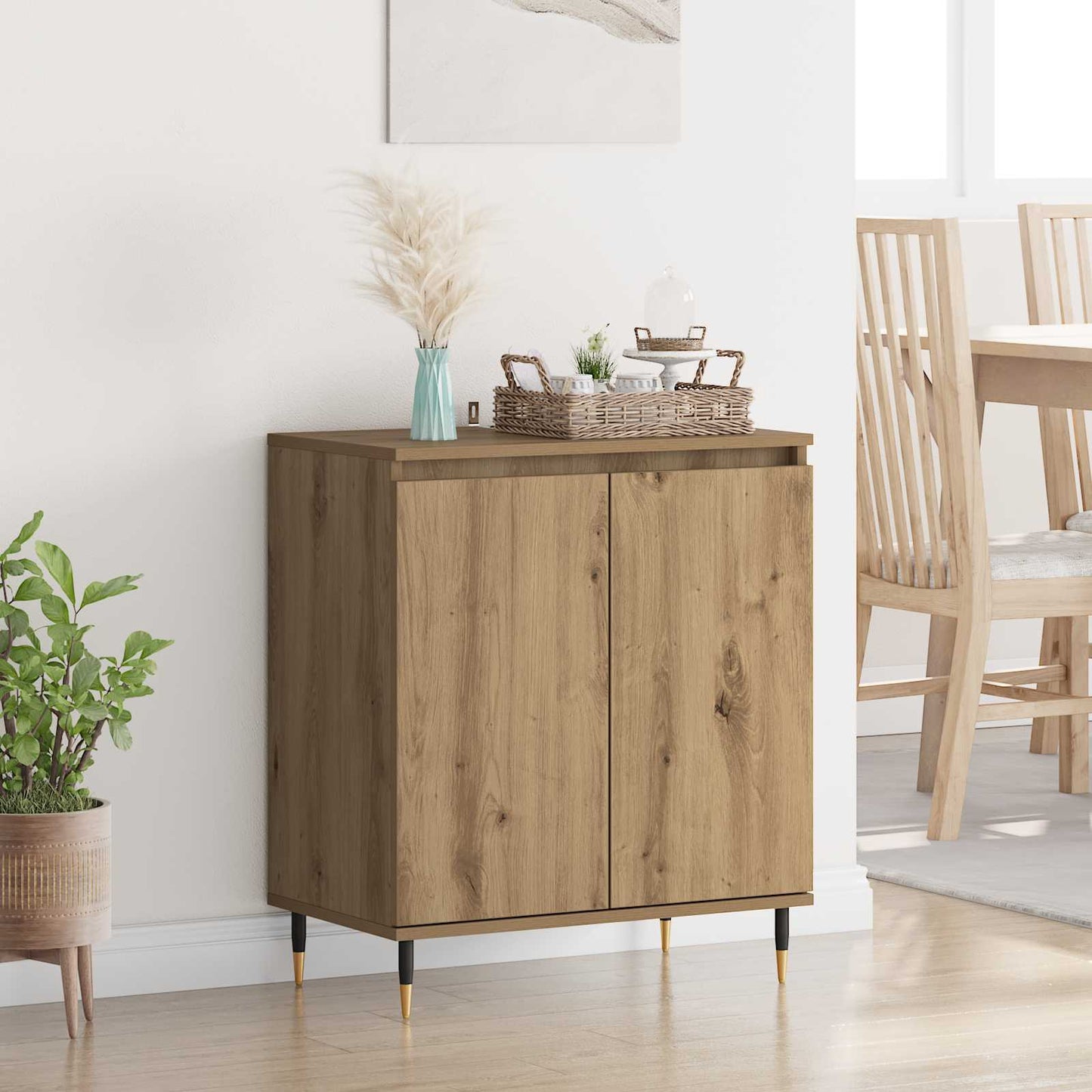 Sideboard Artisan Oak 60 x 35 x 70 cm Engineered Wood