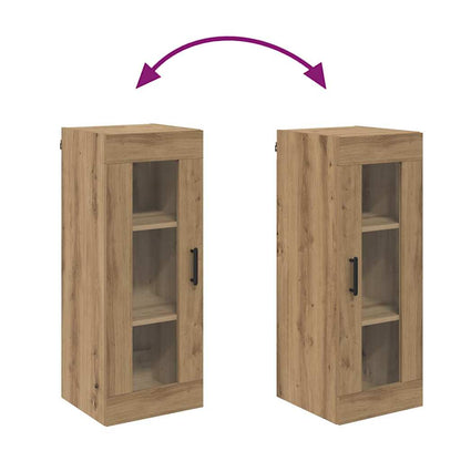 Wall Mounted Cabinet Artisan Oak 34.5 x 34 x 90 cm