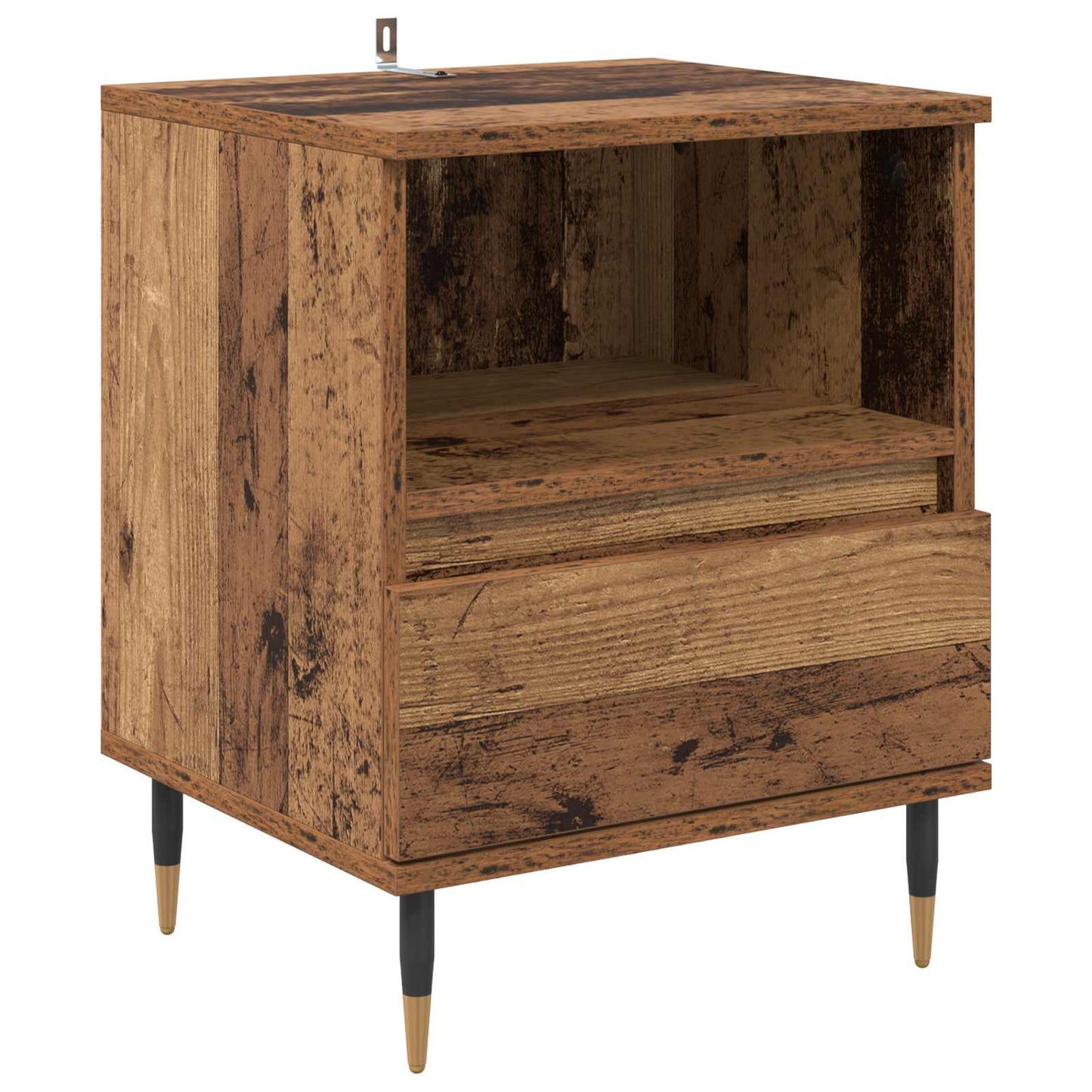 Bedside Cabinet Old Wood 40 x 35 x 50 cm Engineered Wood