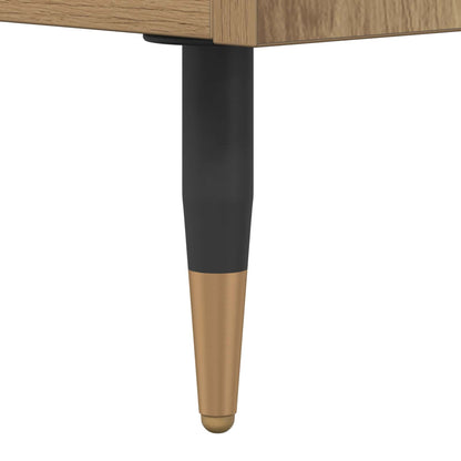 Bedside Cabinet Artisan Oak 40 x 35 x 50 cm Engineered Wood