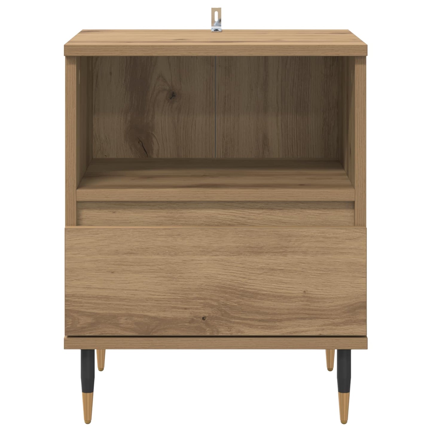 Bedside Cabinet with Drawer 2 pcs Artisan Oak 40 x 35 x 50 cm