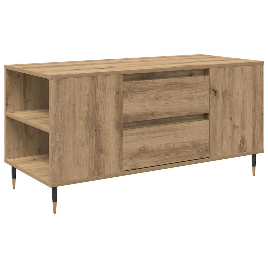 Coffee Table Artisan Oak 102 x 44.5 x 50 cm Engineered Wood