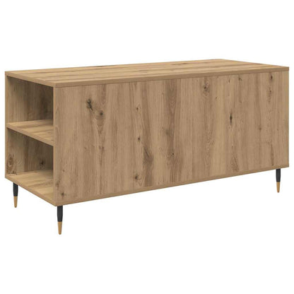 Coffee Table Artisan Oak 102 x 44.5 x 50 cm Engineered Wood