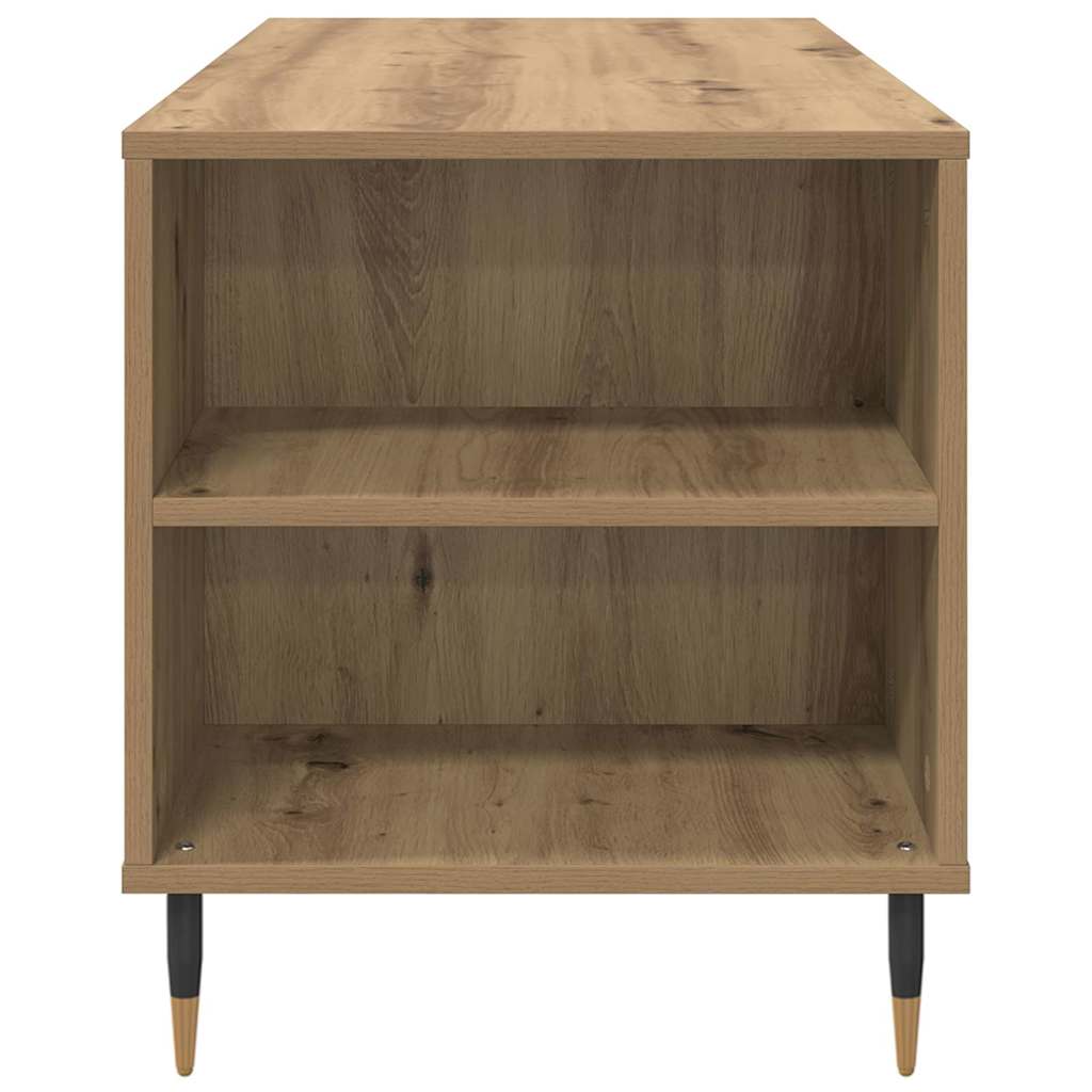 Coffee Table Artisan Oak 102 x 44.5 x 50 cm Engineered Wood
