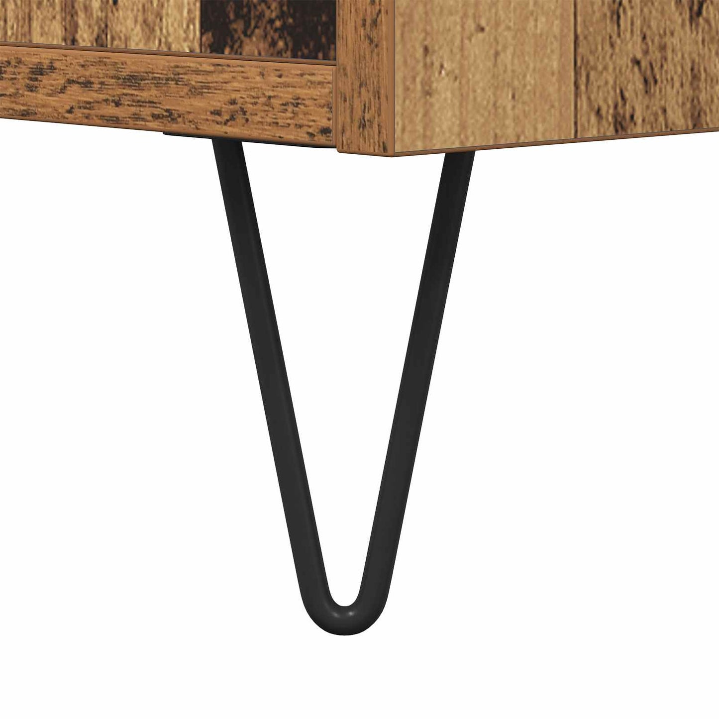 Coffee Table Old Wood 102 x 44.5 x 50 cm Engineered Wood
