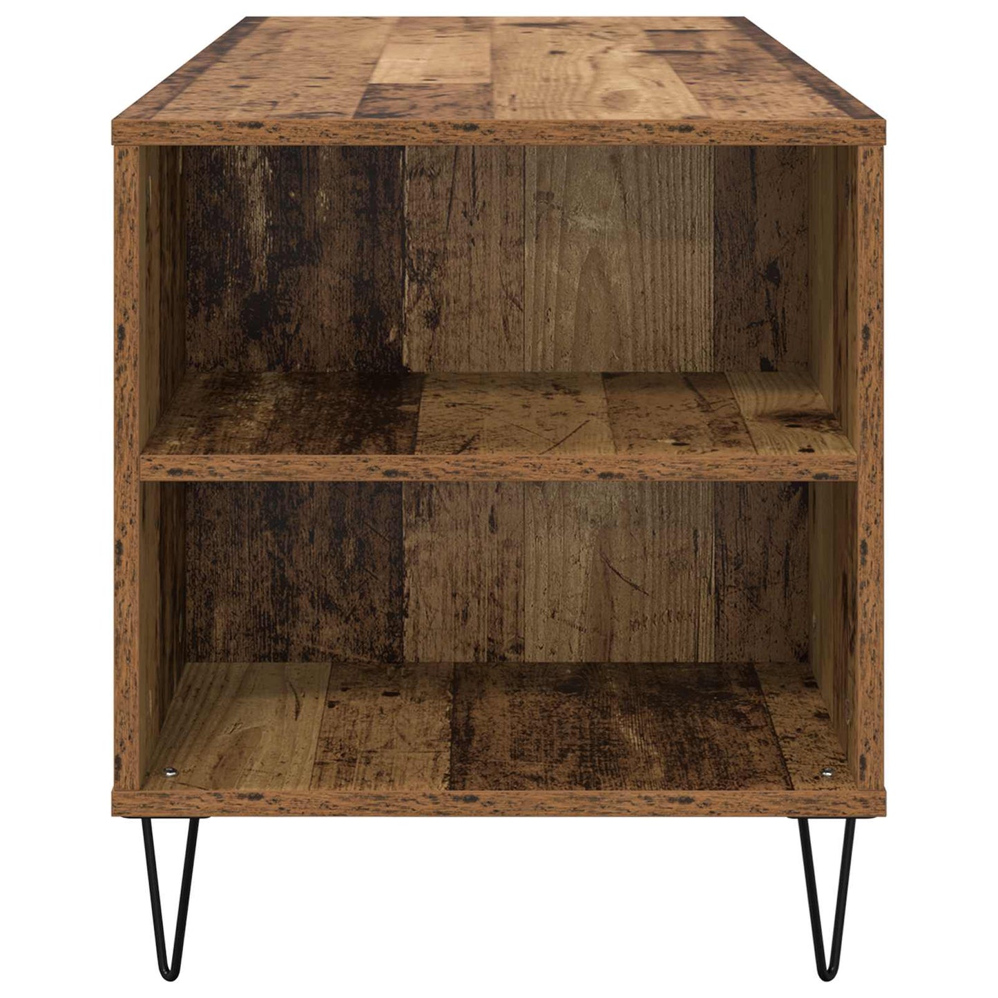 Coffee Table Old Wood 102 x 44.5 x 50 cm Engineered Wood