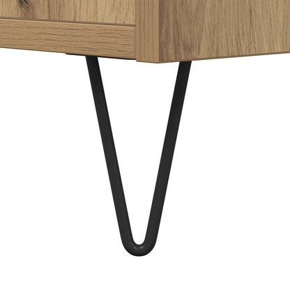 Coffee Table Artisan Oak 102 x 44.5 x 50 cm Engineered Wood