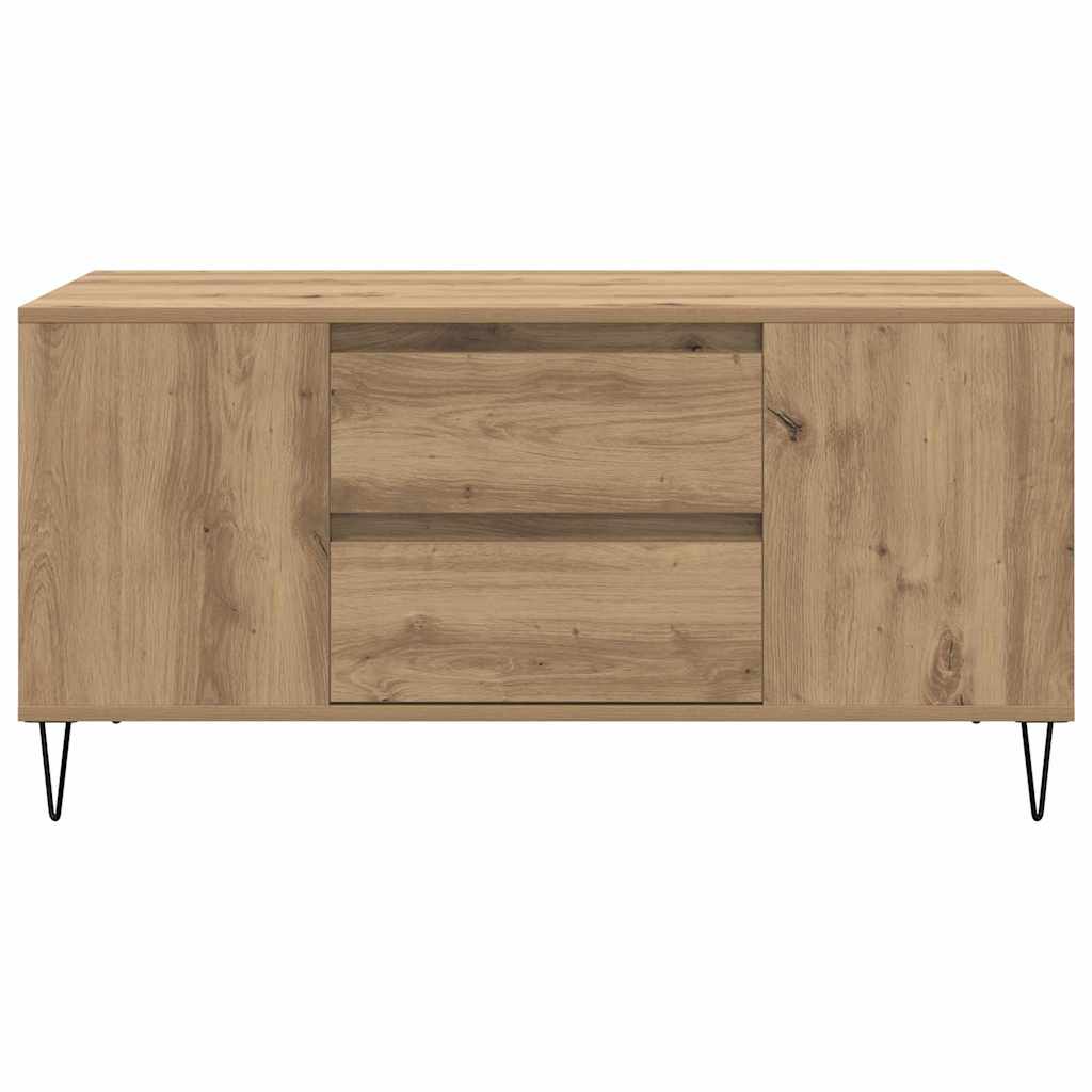 Coffee Table Artisan Oak 102 x 44.5 x 50 cm Engineered Wood