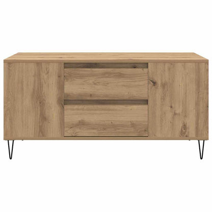 Coffee Table Artisan Oak 102 x 44.5 x 50 cm Engineered Wood
