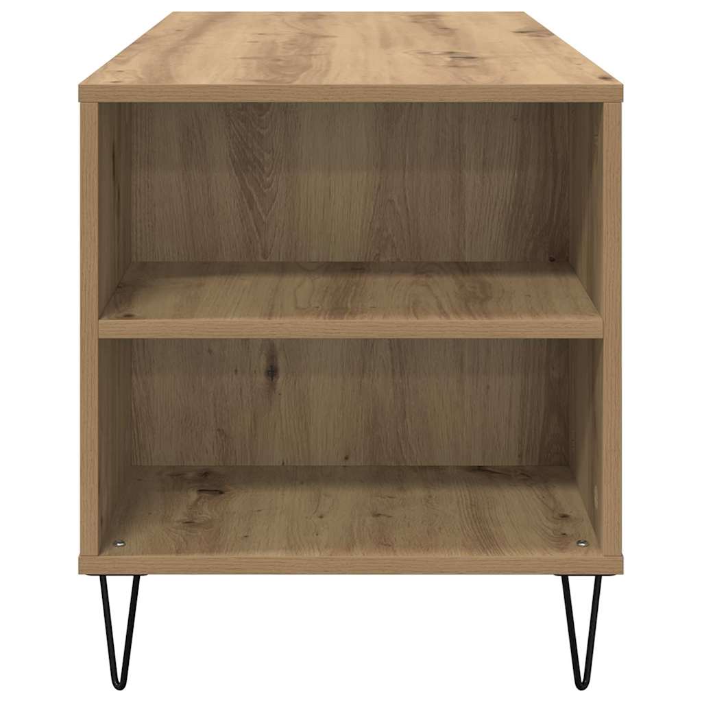 Coffee Table Artisan Oak 102 x 44.5 x 50 cm Engineered Wood