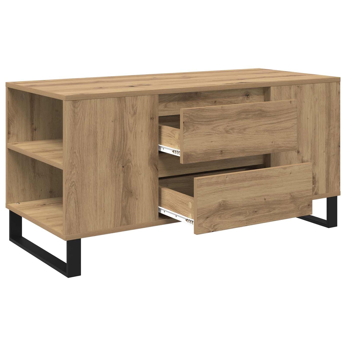 Coffee Table Artisan Oak 102 x 44.5 x 50 cm Engineered Wood