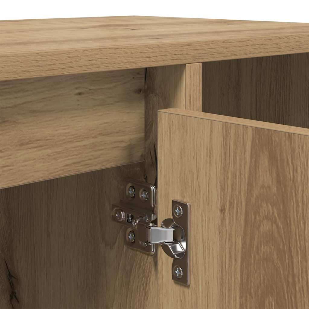 TV Cabinet Artisan Oak 100 x 35 x 55 cm Engineered Wood