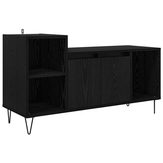 TV Cabinet 100 x 35 x 55 cm Black Oak Engineered Wood