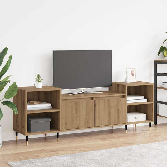 TV Cabinet 160 x 35 x 55 cm Artisan Oak Engineered Wood