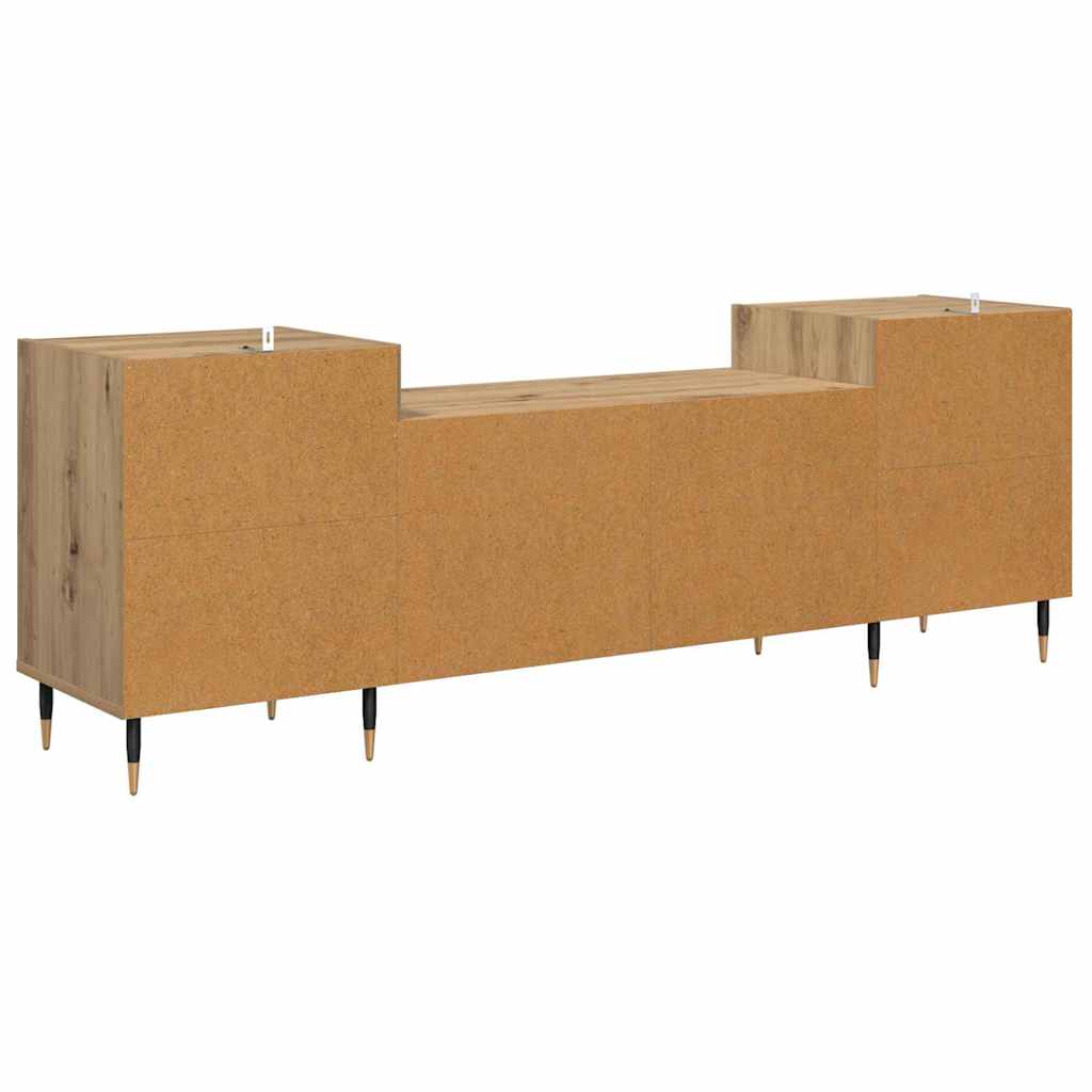 TV Cabinet Artisan Oak 160 x 35 x 55 cm Engineered Wood