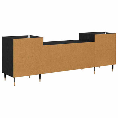 TV Cabinet 160 x 35 x 55 cm Black Oak Engineered Wood