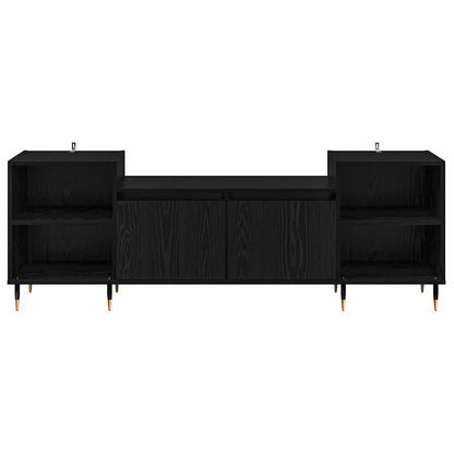 TV Cabinet 160 x 35 x 55 cm Black Oak Engineered Wood