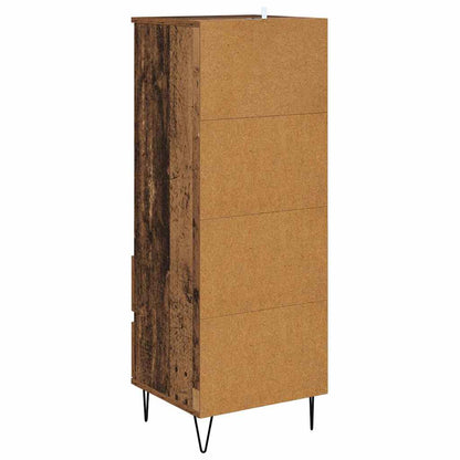 Highboard with Drawer Old Wood 40 x 36 x 110 cm Engineered Wood